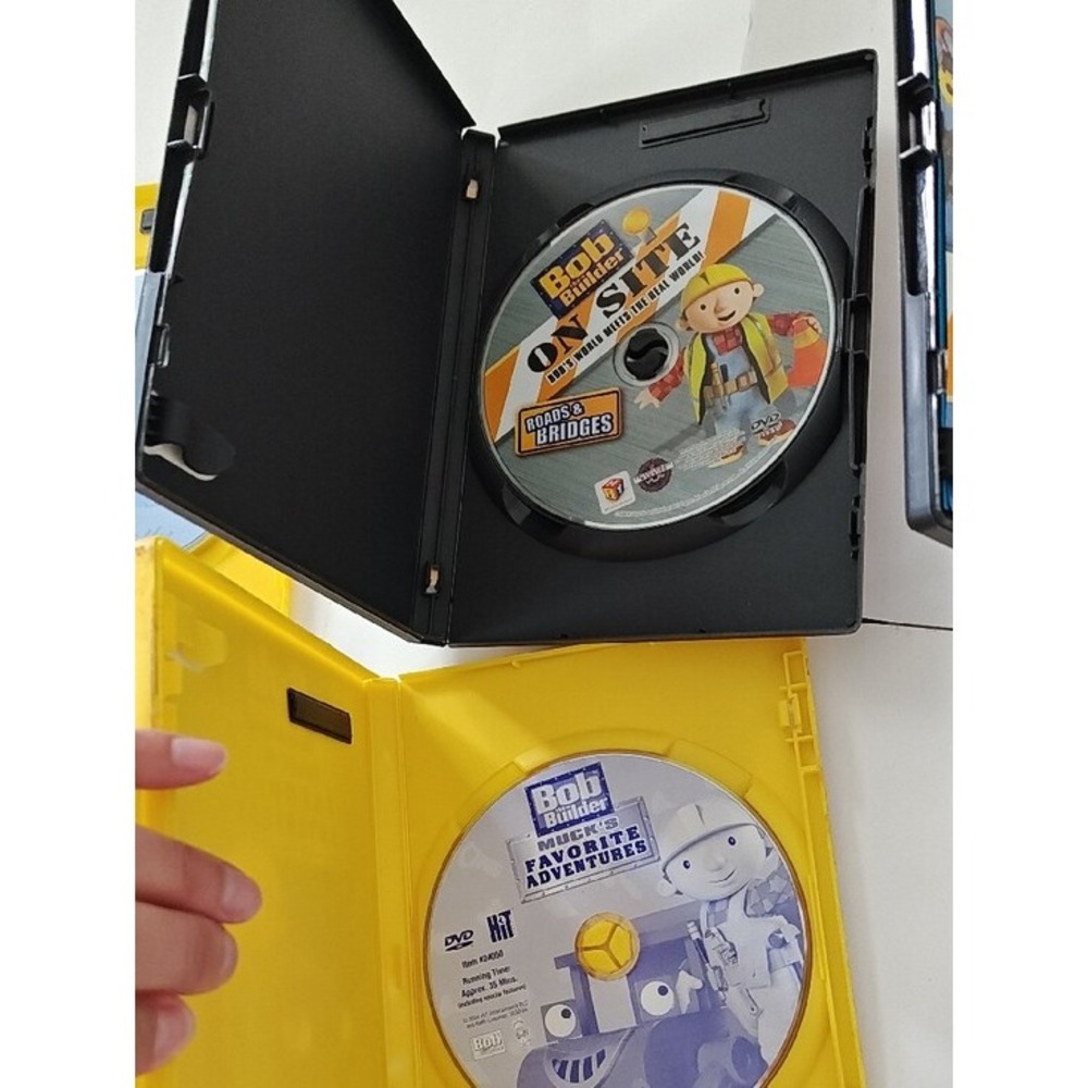 Bob the Builder DVD Lot 6 Videos Movies Kids Collectors Family Cartoon - Picture 4 of 5